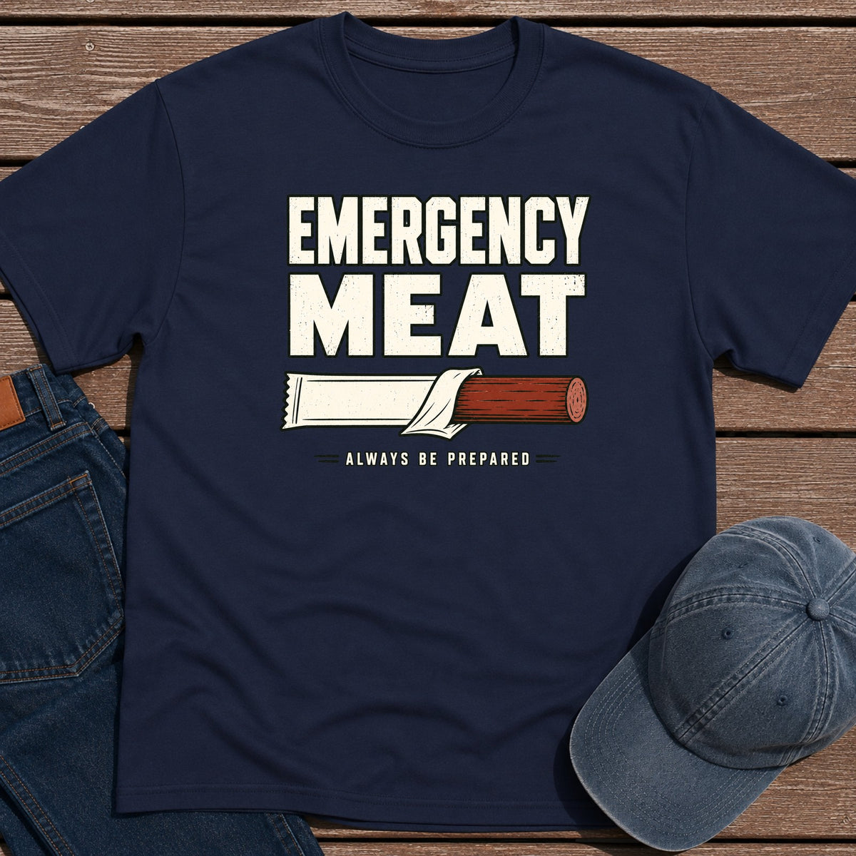 Be Prepared T-Shirt - Navy