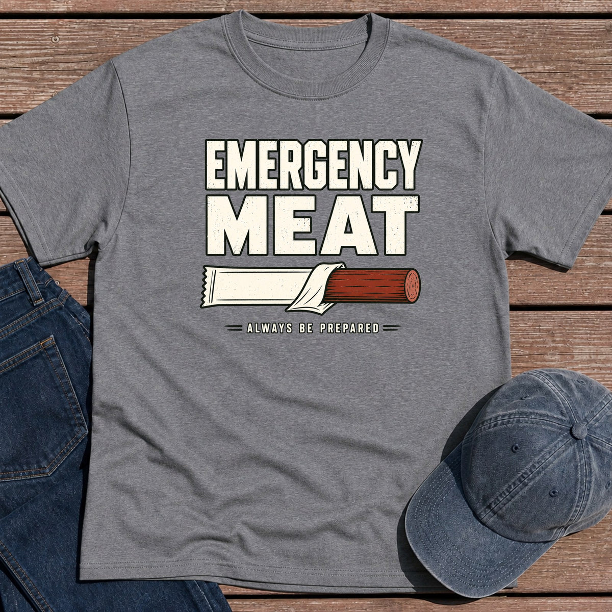 Be Prepared T-Shirt - Tweed