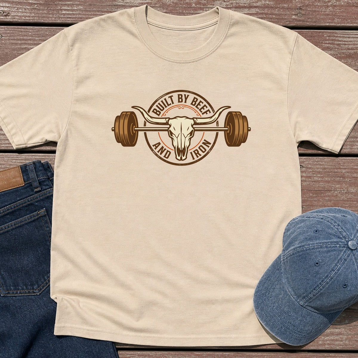Beef & Iron T-Shirt - Sand