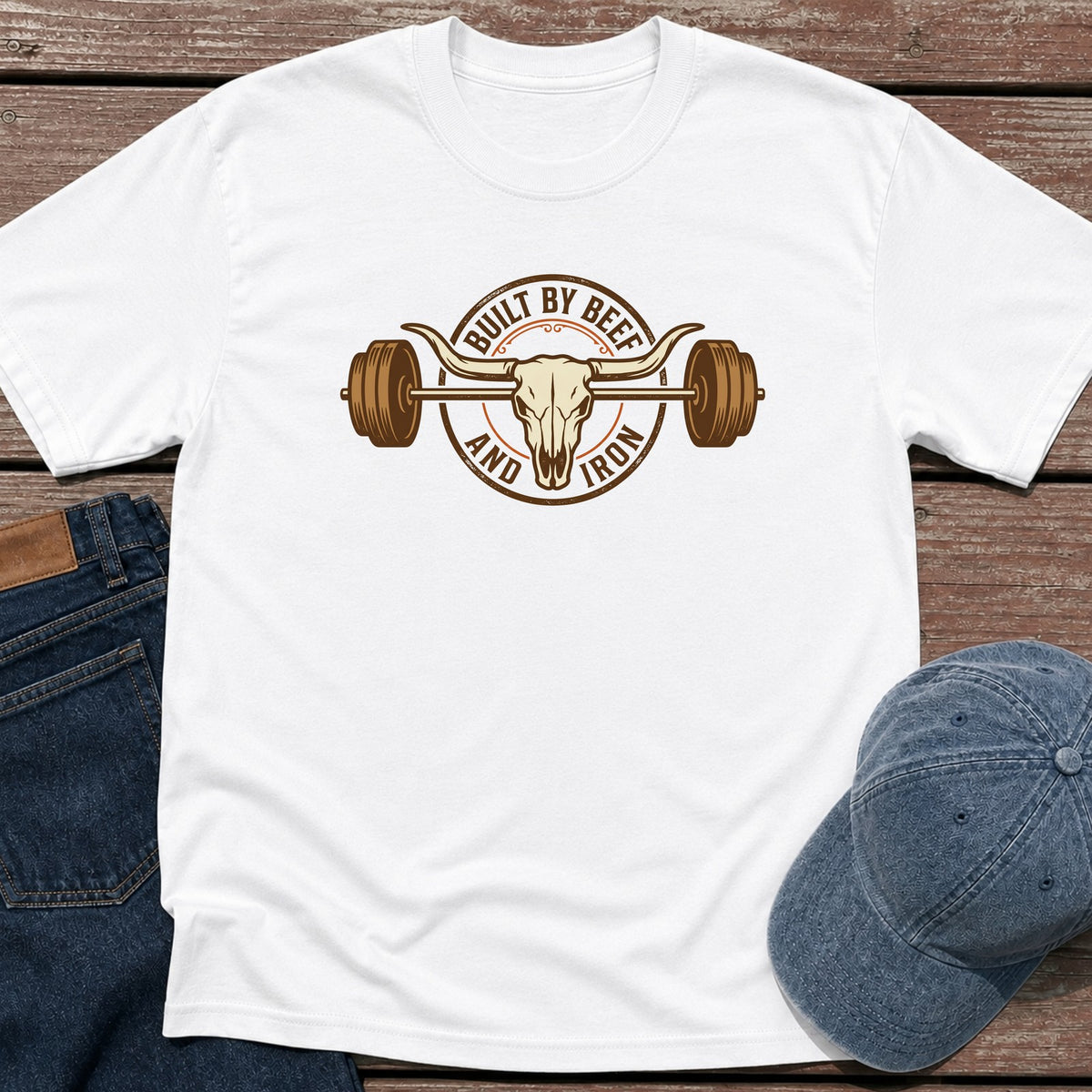 Beef & Iron T-Shirt - White