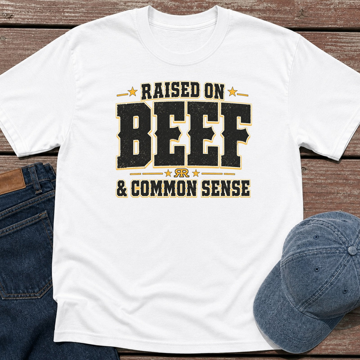 Beef & Sense T-Shirt - White