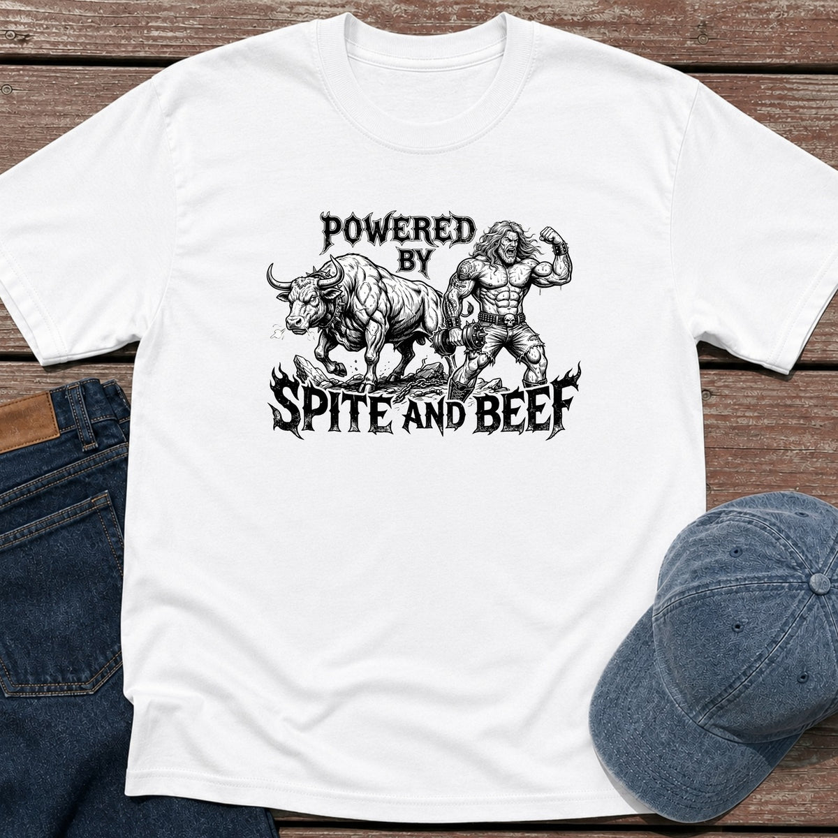 Spite & Beef T-Shirt - White