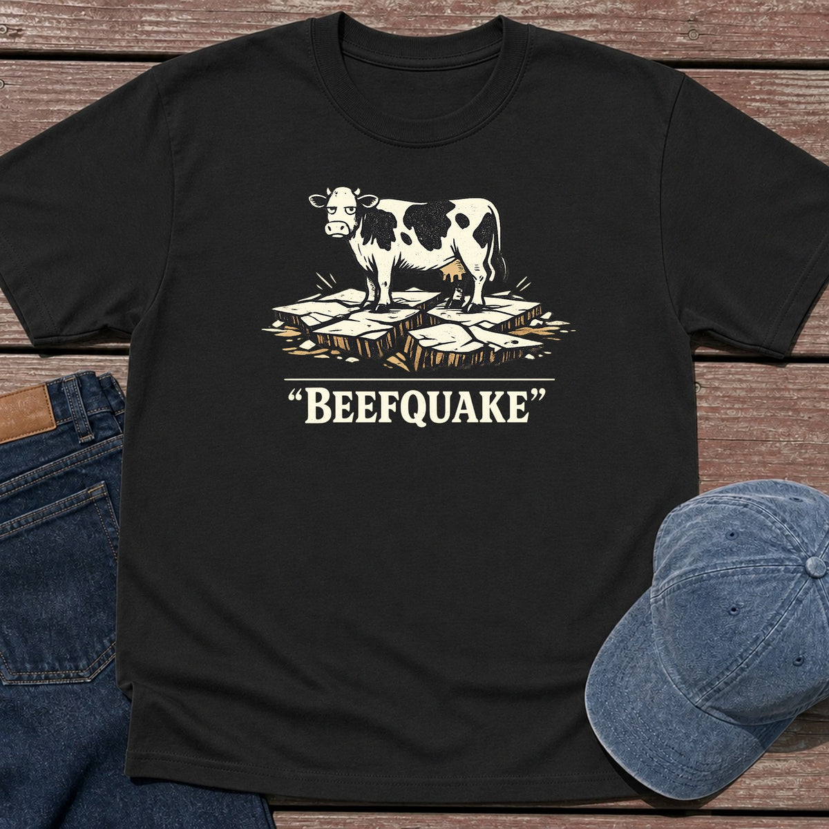 Beefquake T-Shirt - Black