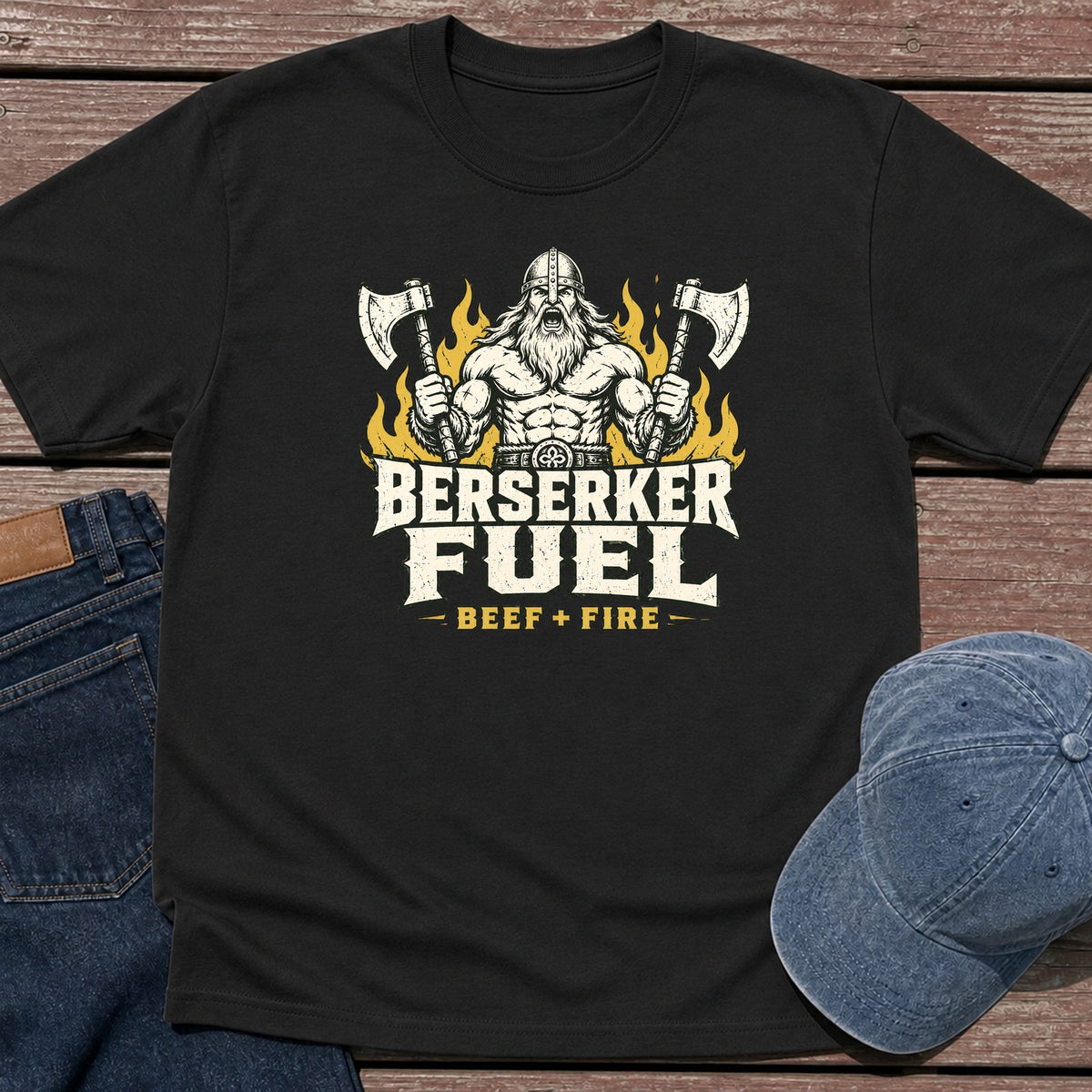 Berserker Fuel T-Shirt - Black