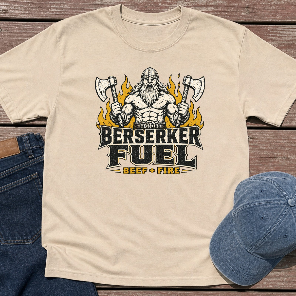 Berserker Fuel T-Shirt - Sand