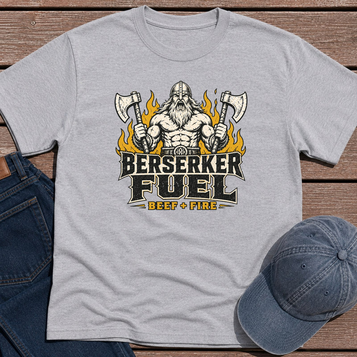 Berserker Fuel T-Shirt - Sport Grey