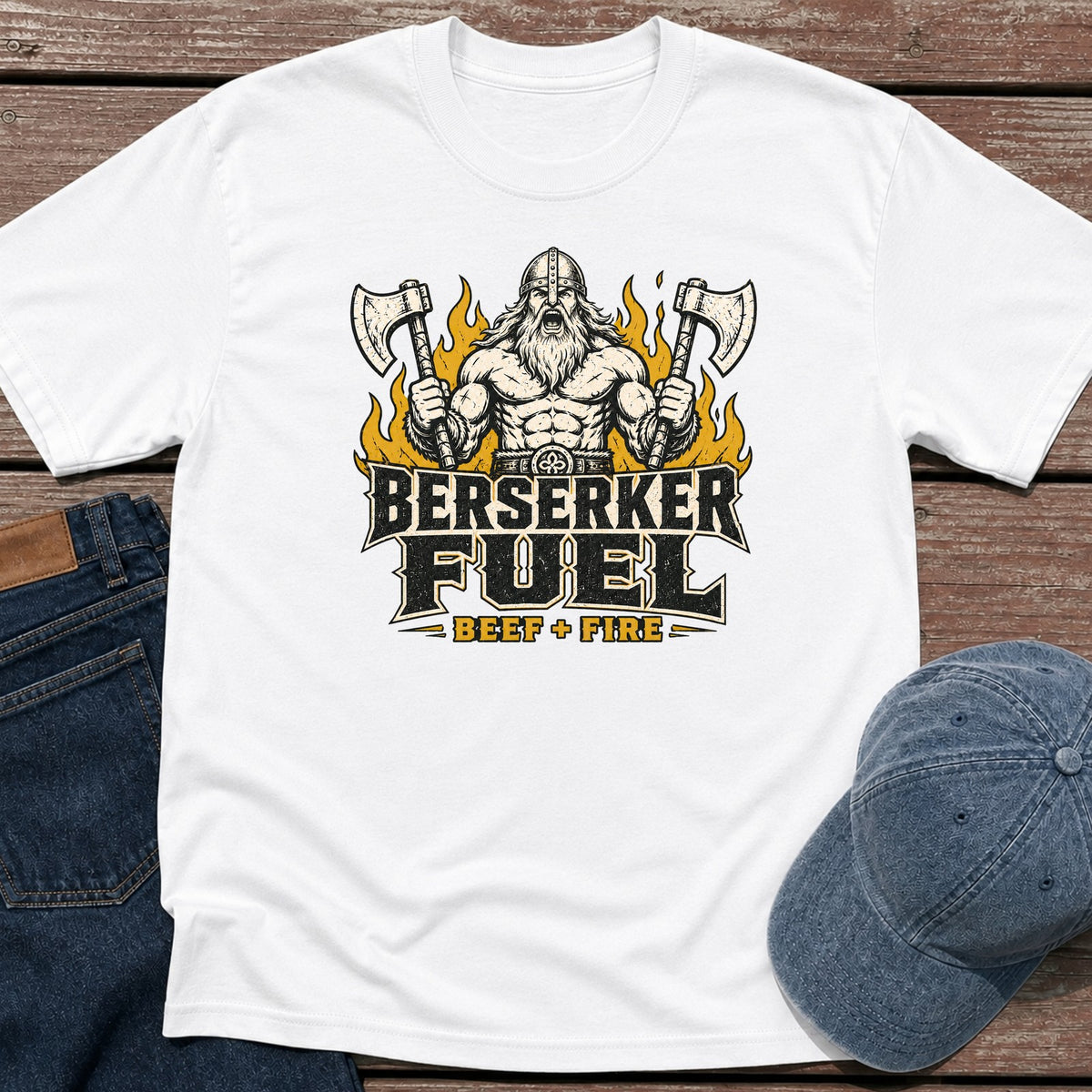 Berserker Fuel T-Shirt - White