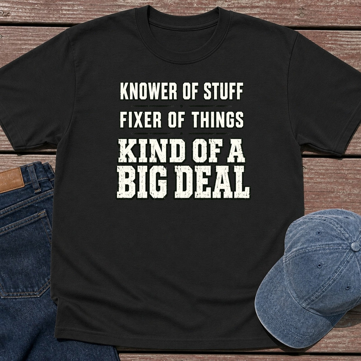 Big Deal T-Shirt - Black