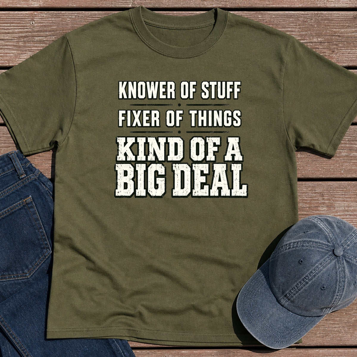 Big Deal T-Shirt - Military Green