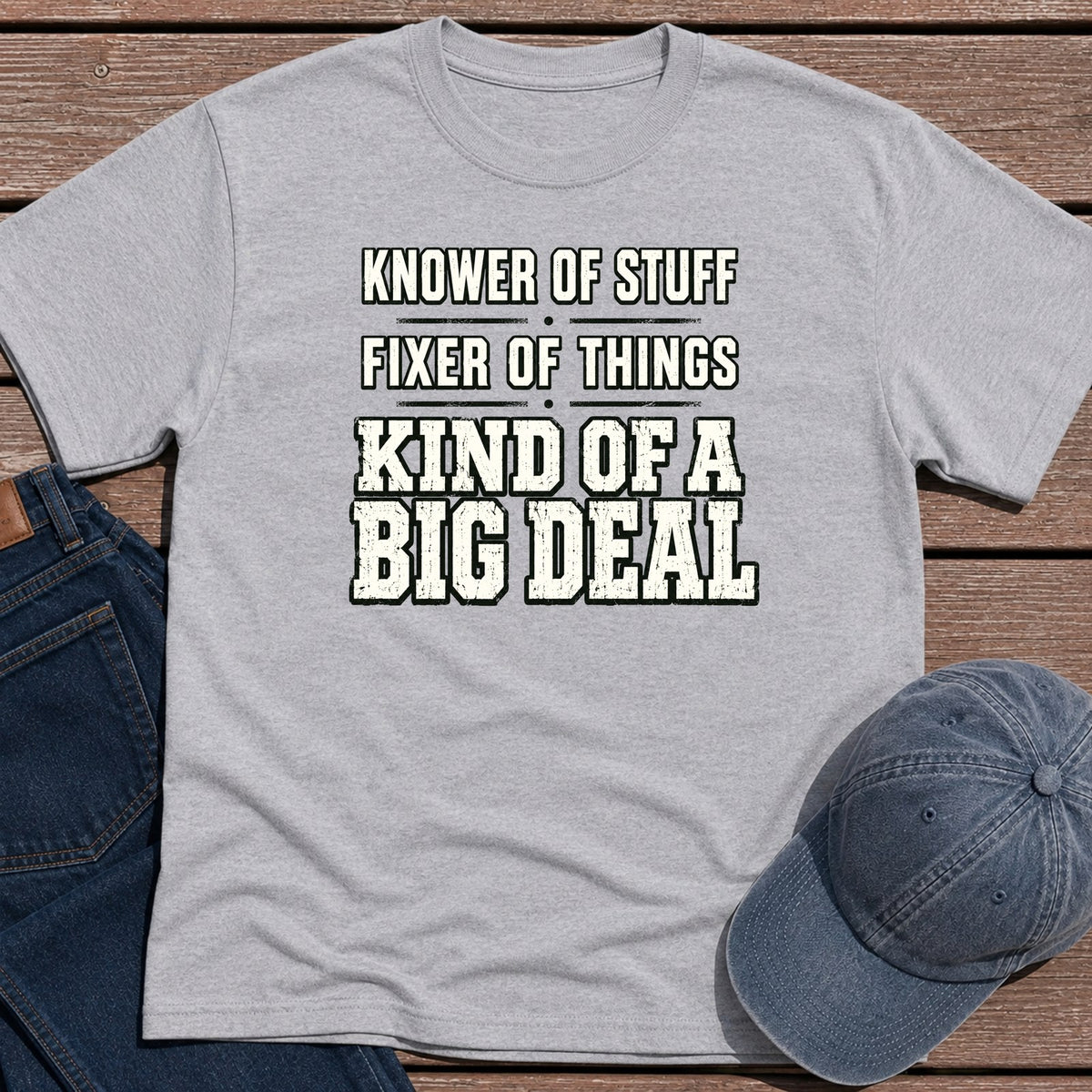 Big Deal T-Shirt - Sport Grey