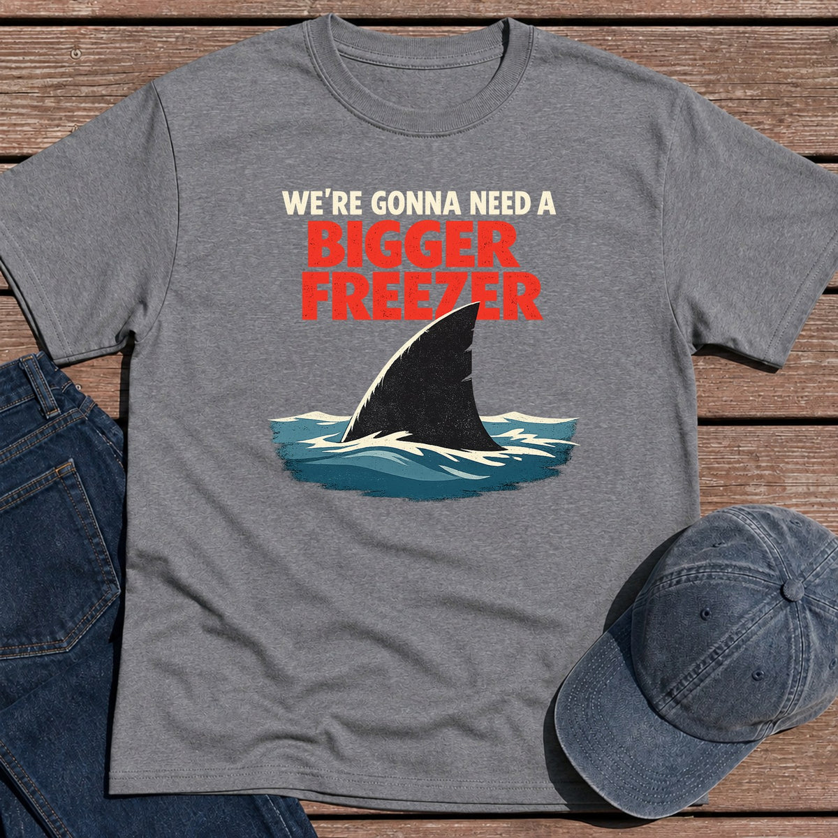 Bigger Freezer T-Shirt - Tweed