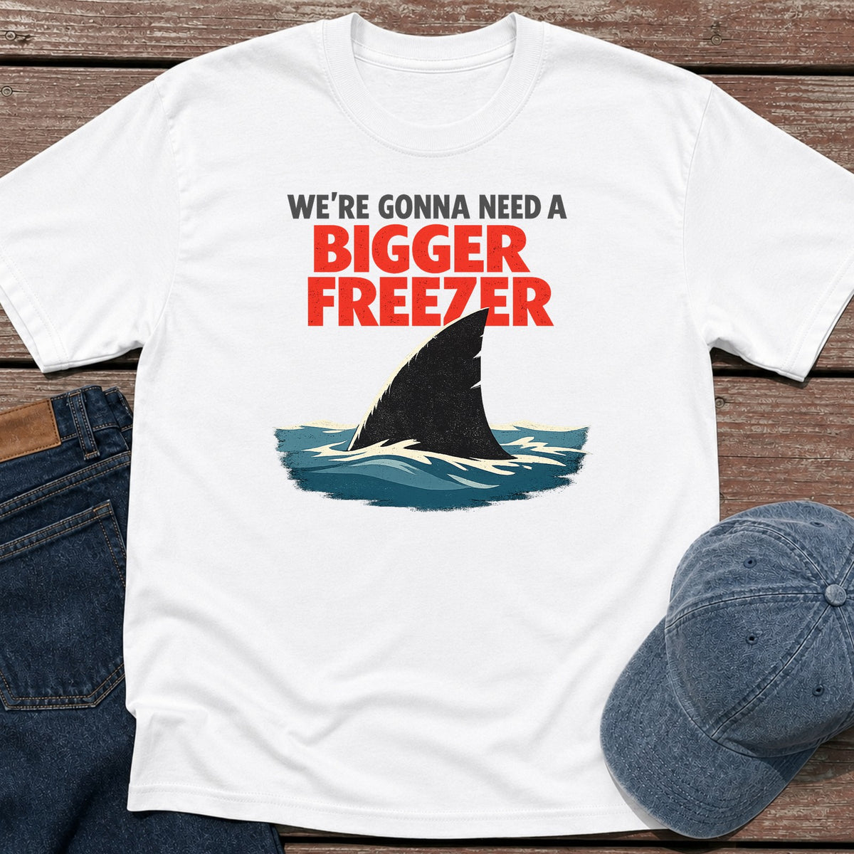 Bigger Freezer T-Shirt - White