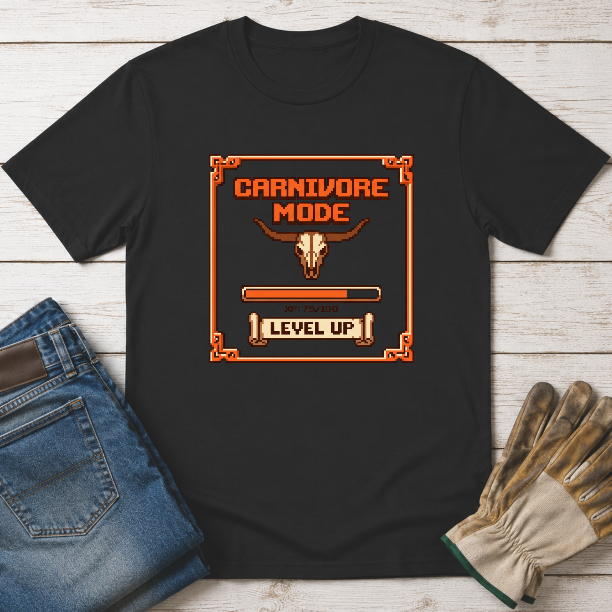 Carnivore Mode Level Up T-Shirt