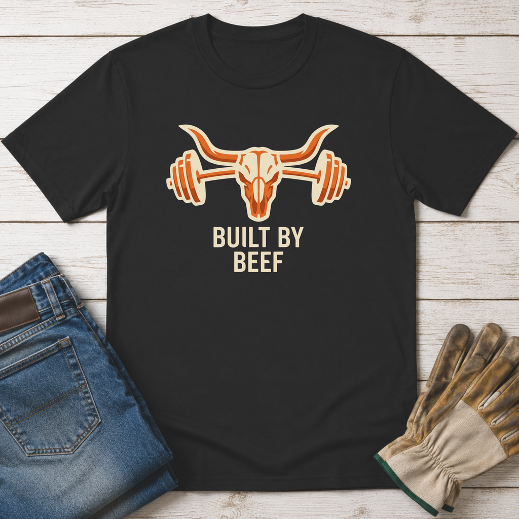 Built by Beef Dark T-Shirt