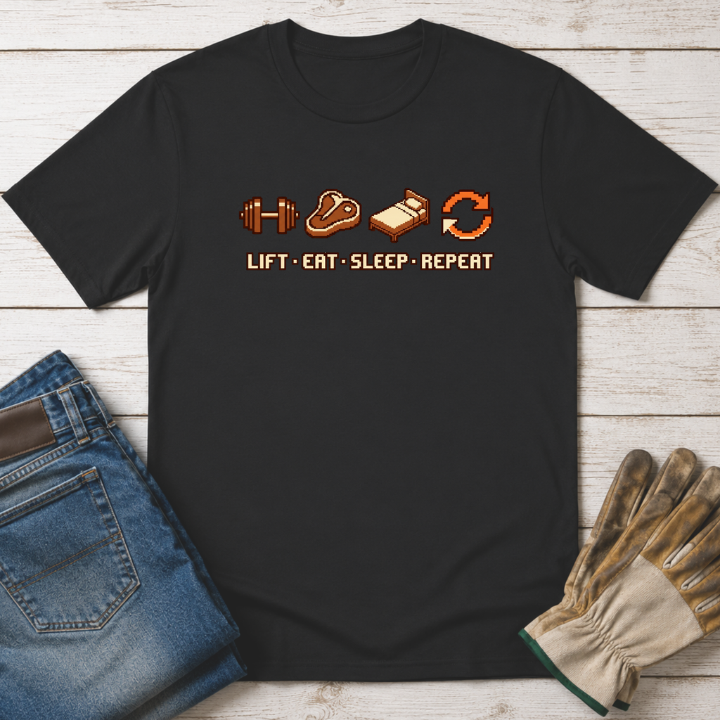 Lift Eat Sleep Repeat T-Shirt