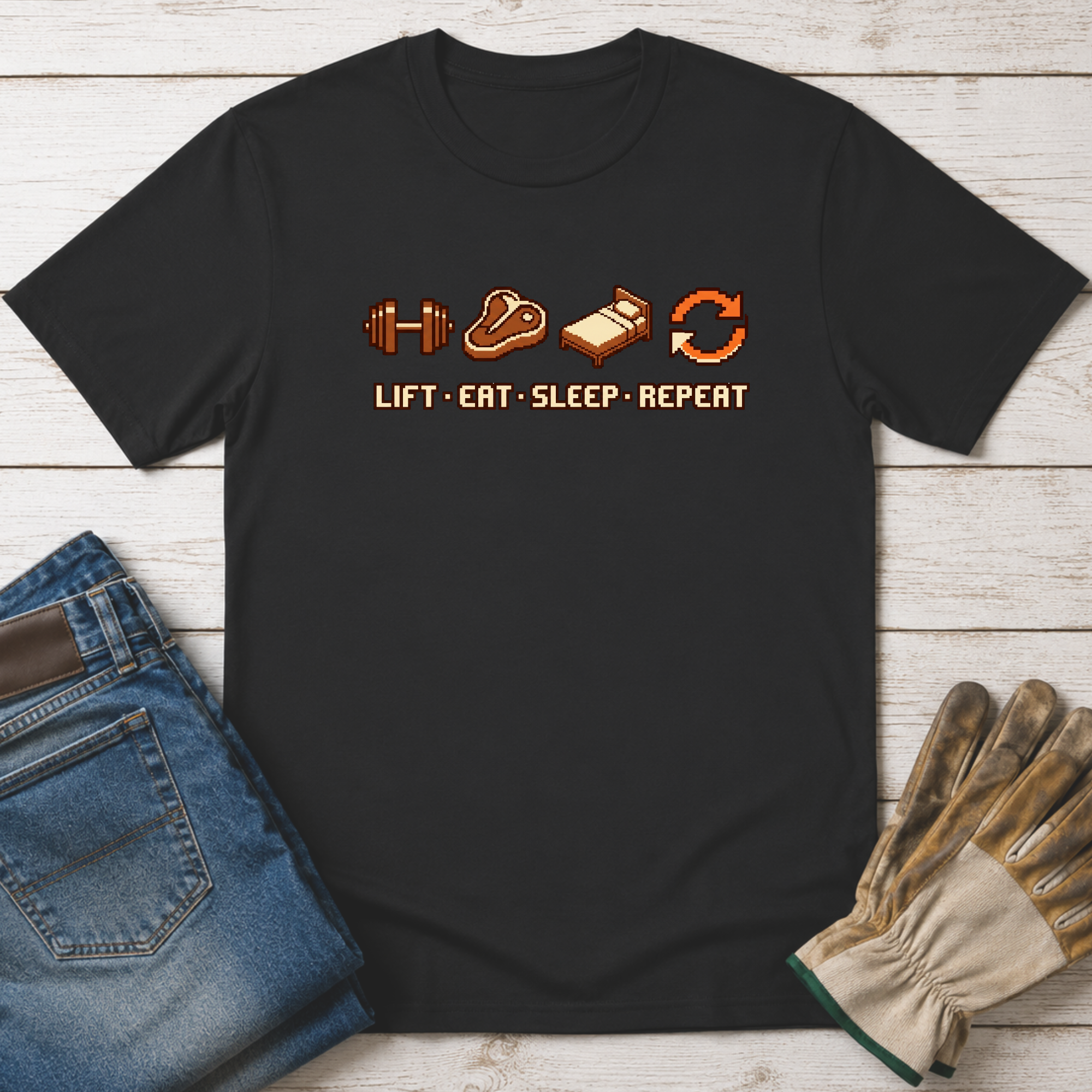 Lift Eat Sleep Repeat T-Shirt