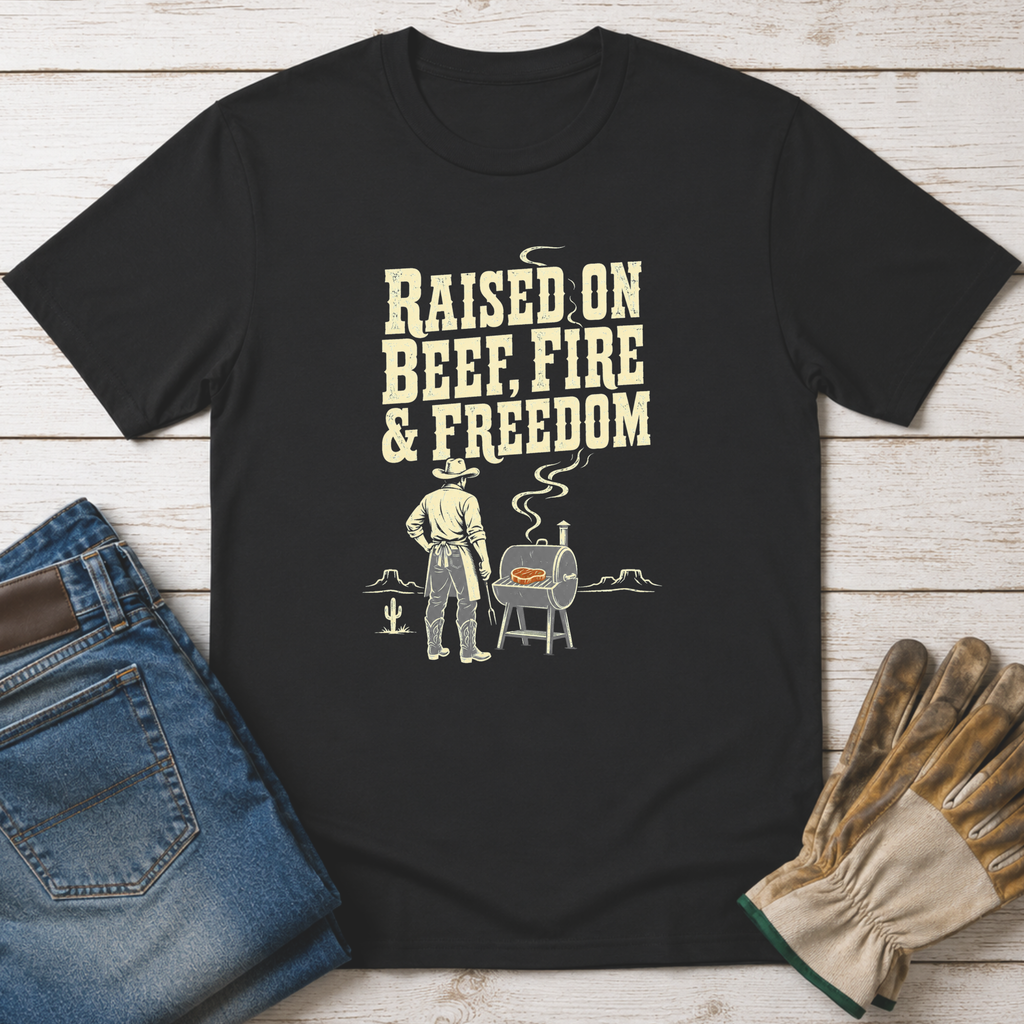Beef Fire Freedom T-Shirt