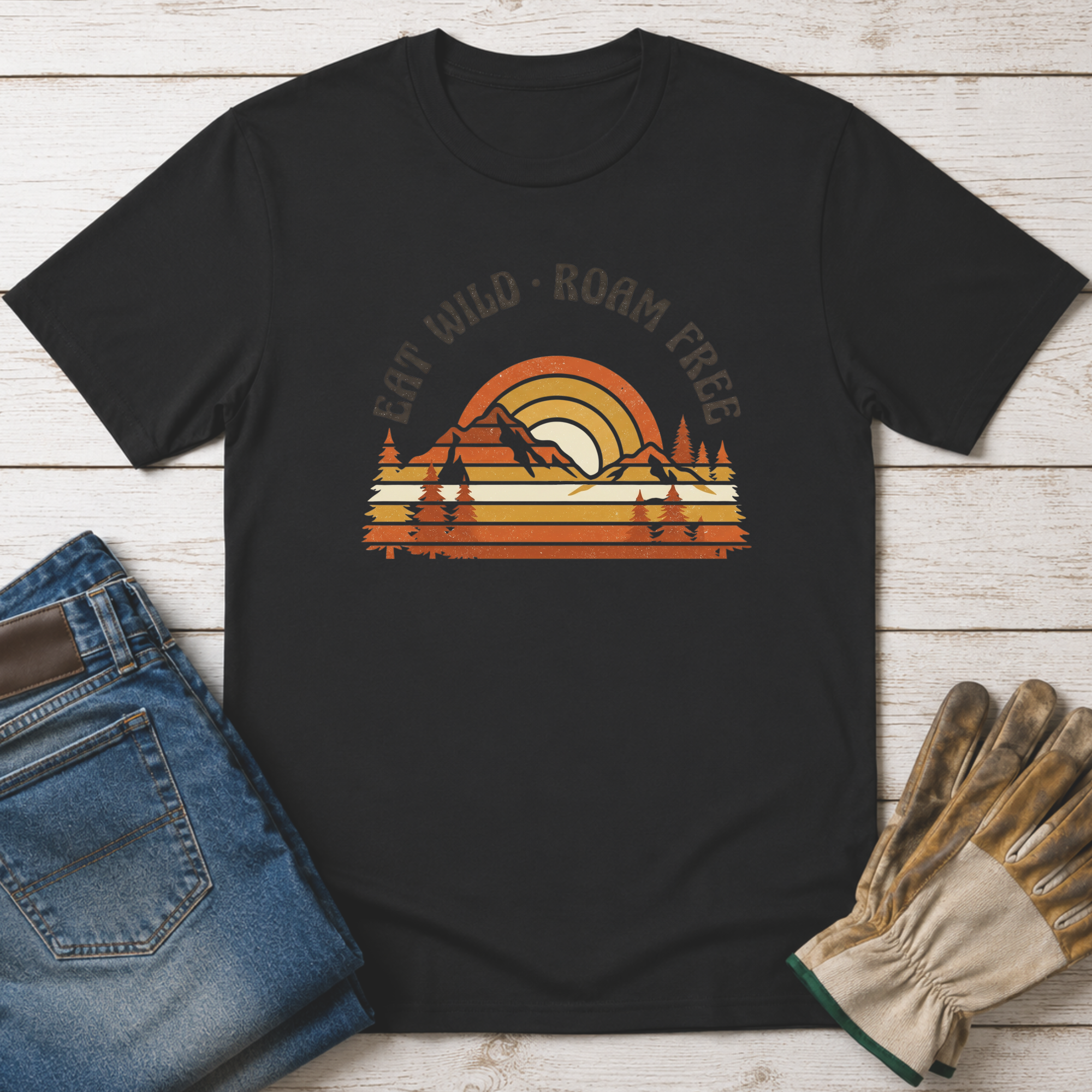 Eat Wild Roam Free T-Shirt