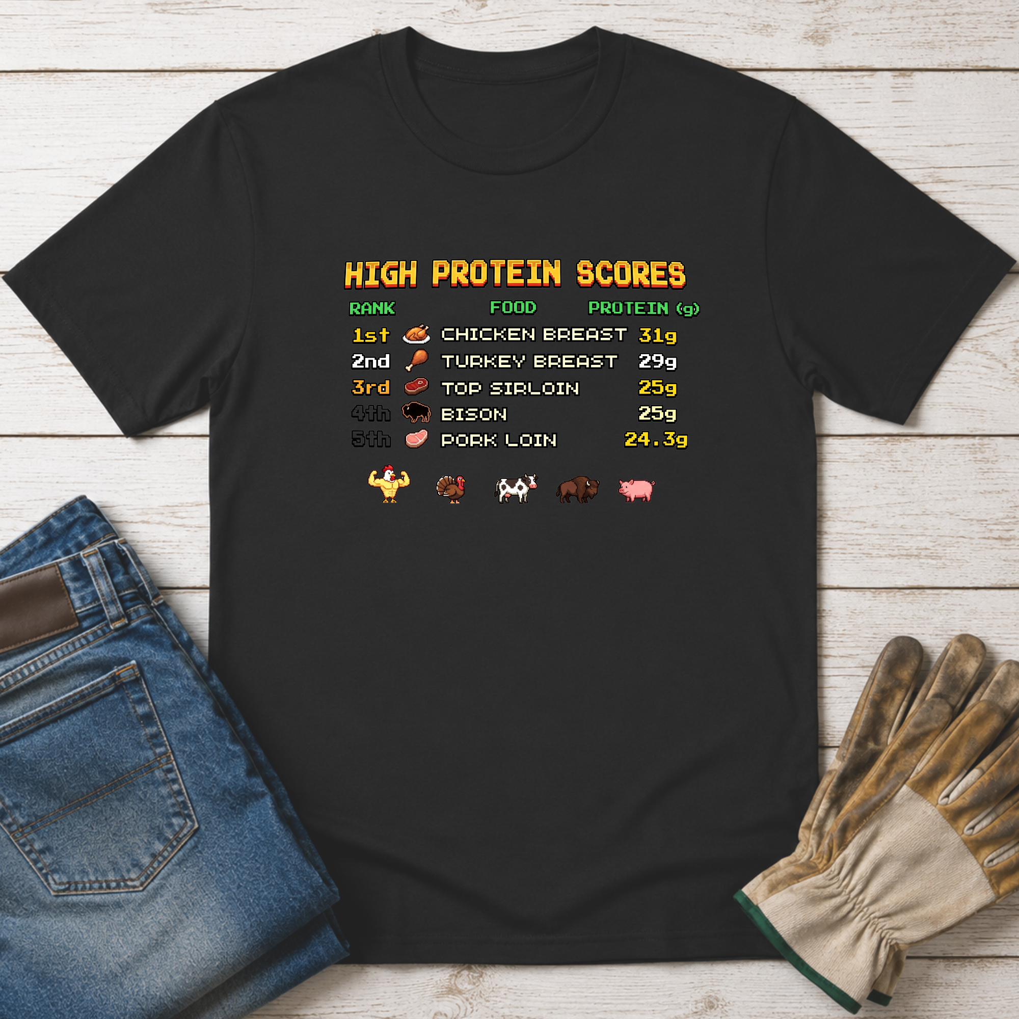 Protein High Scores T-Shirt