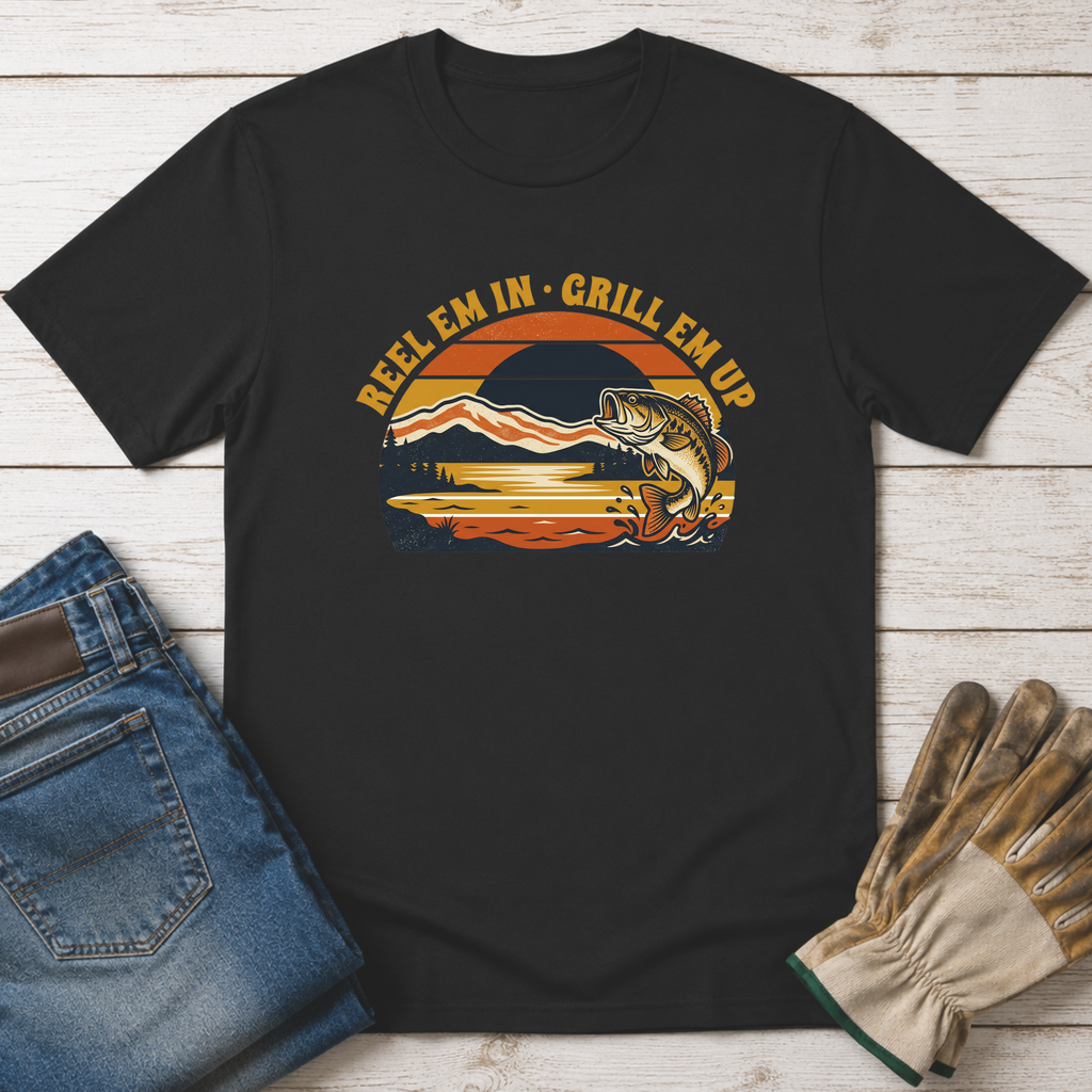 Reel em Grill em T-Shirt