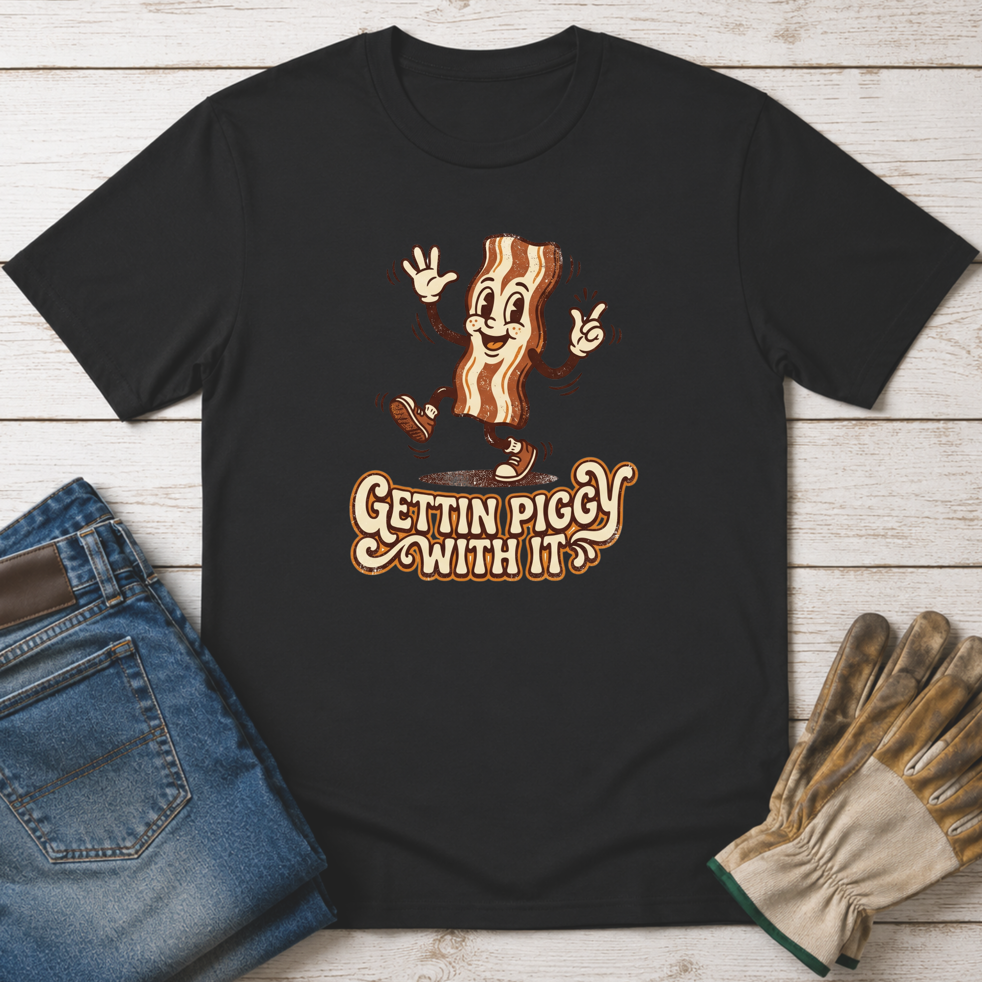 Gettin' Piggy With It T-Shirt