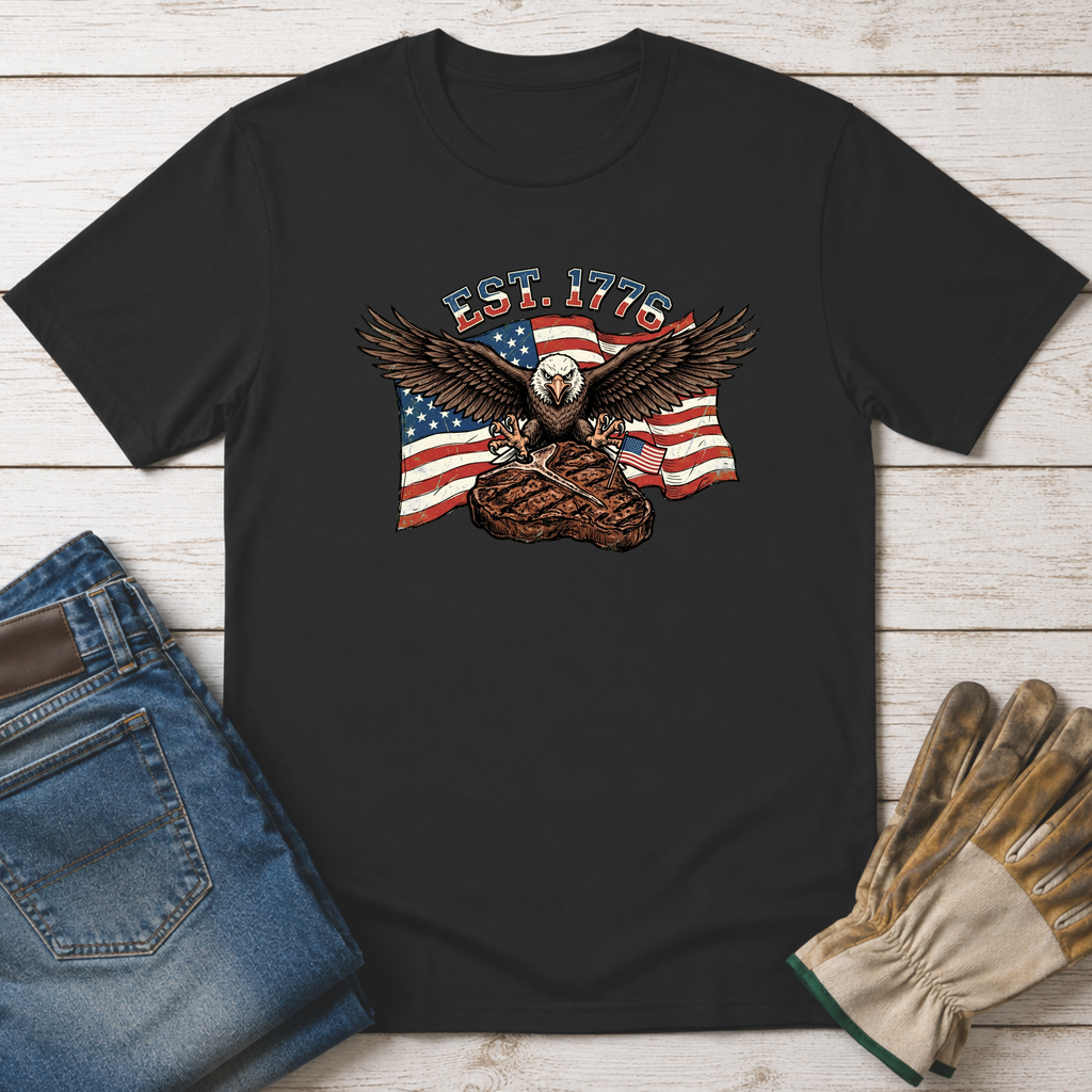 Bald Eagle & Porterhouse T-Shirt