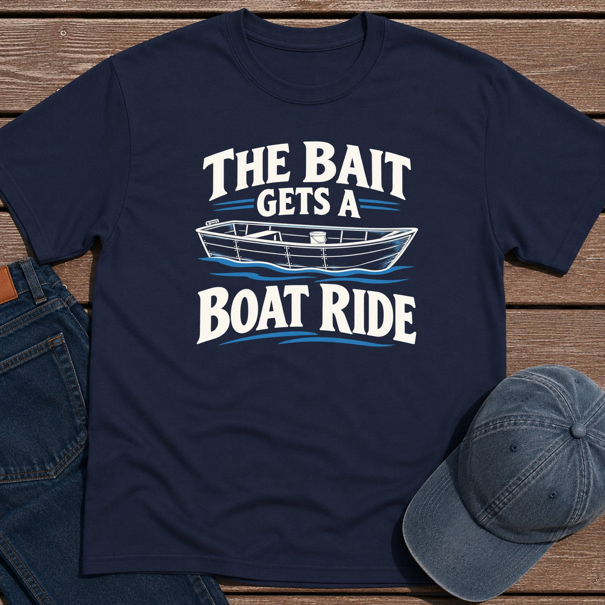 Boat Ride T-Shirt - Navy
