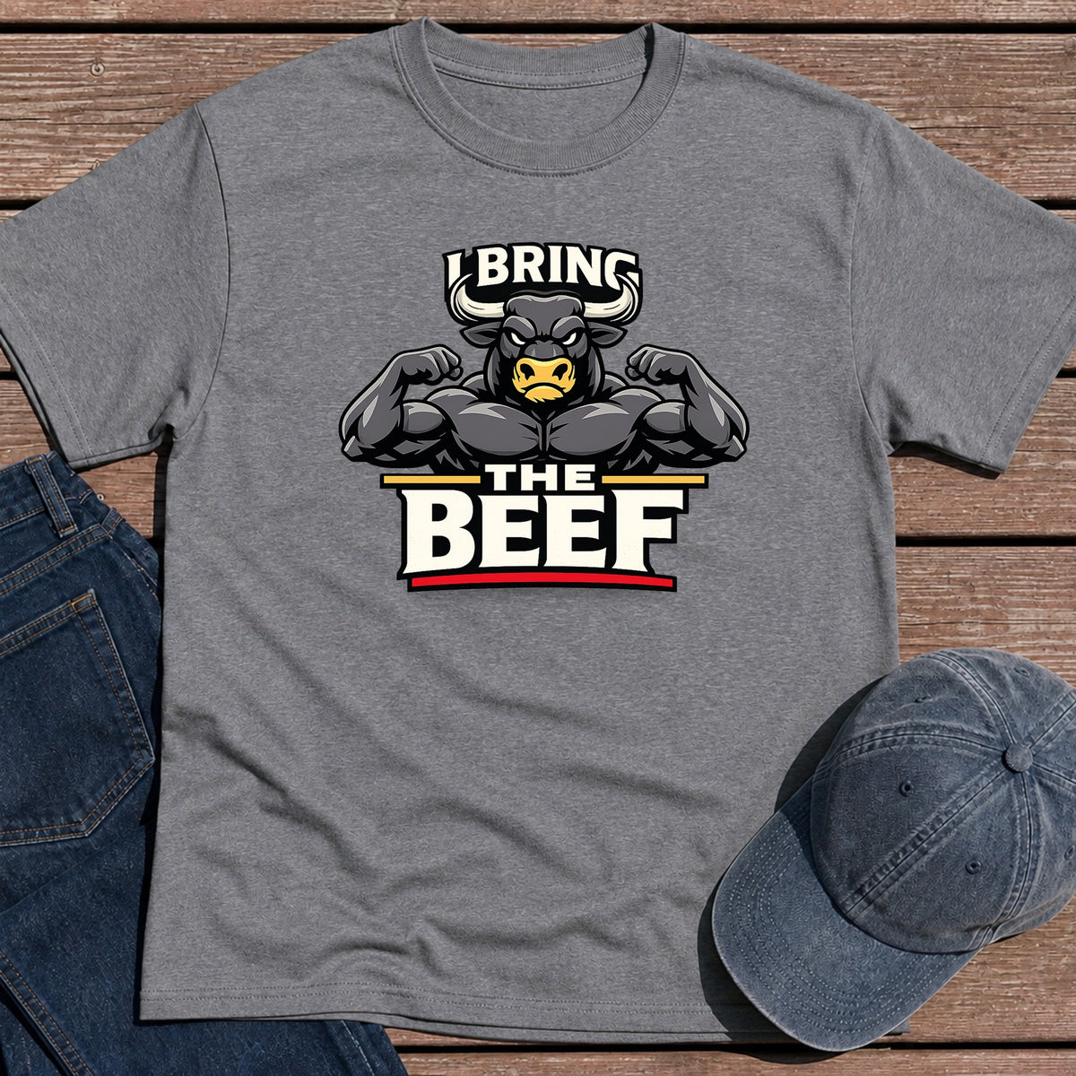 Bring the Beef T-Shirt - Tweed
