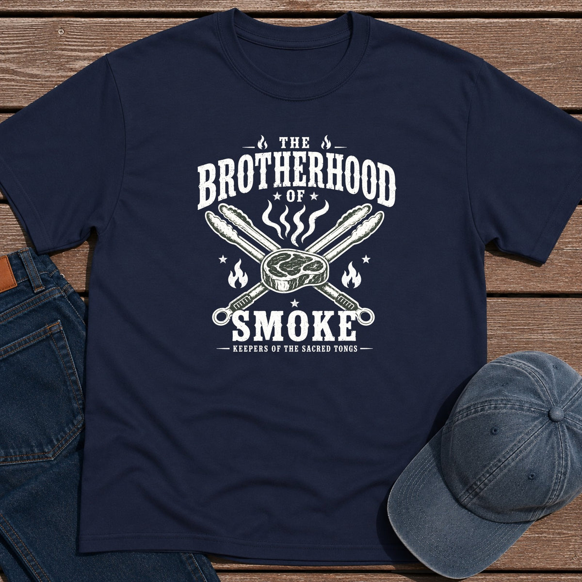 Brotherhood of Smoke T-Shirt - Navy