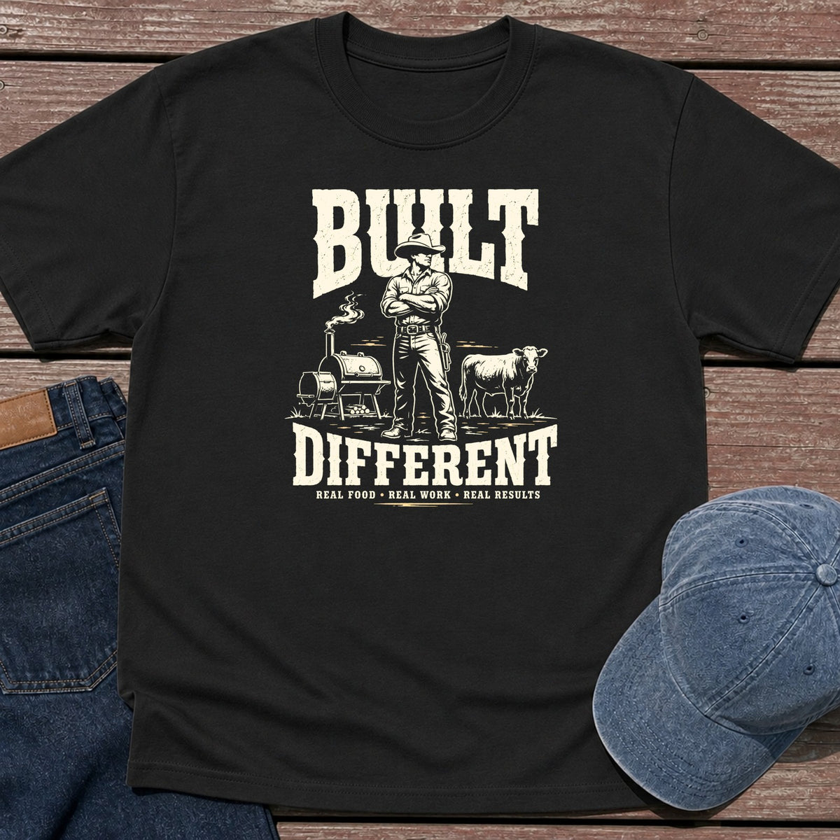 Built Different T-Shirt - Black