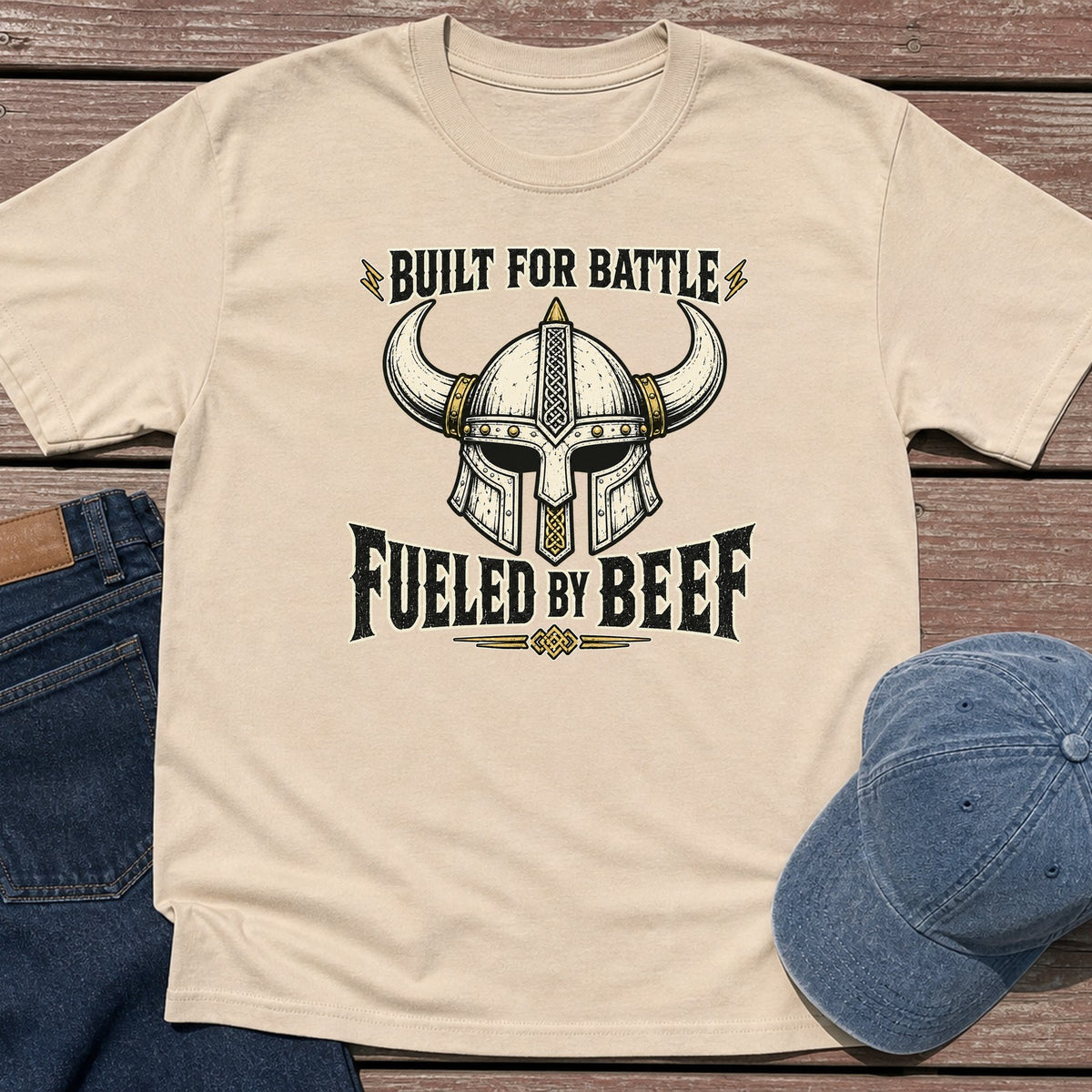 Built for Battle T-Shirt - Sand