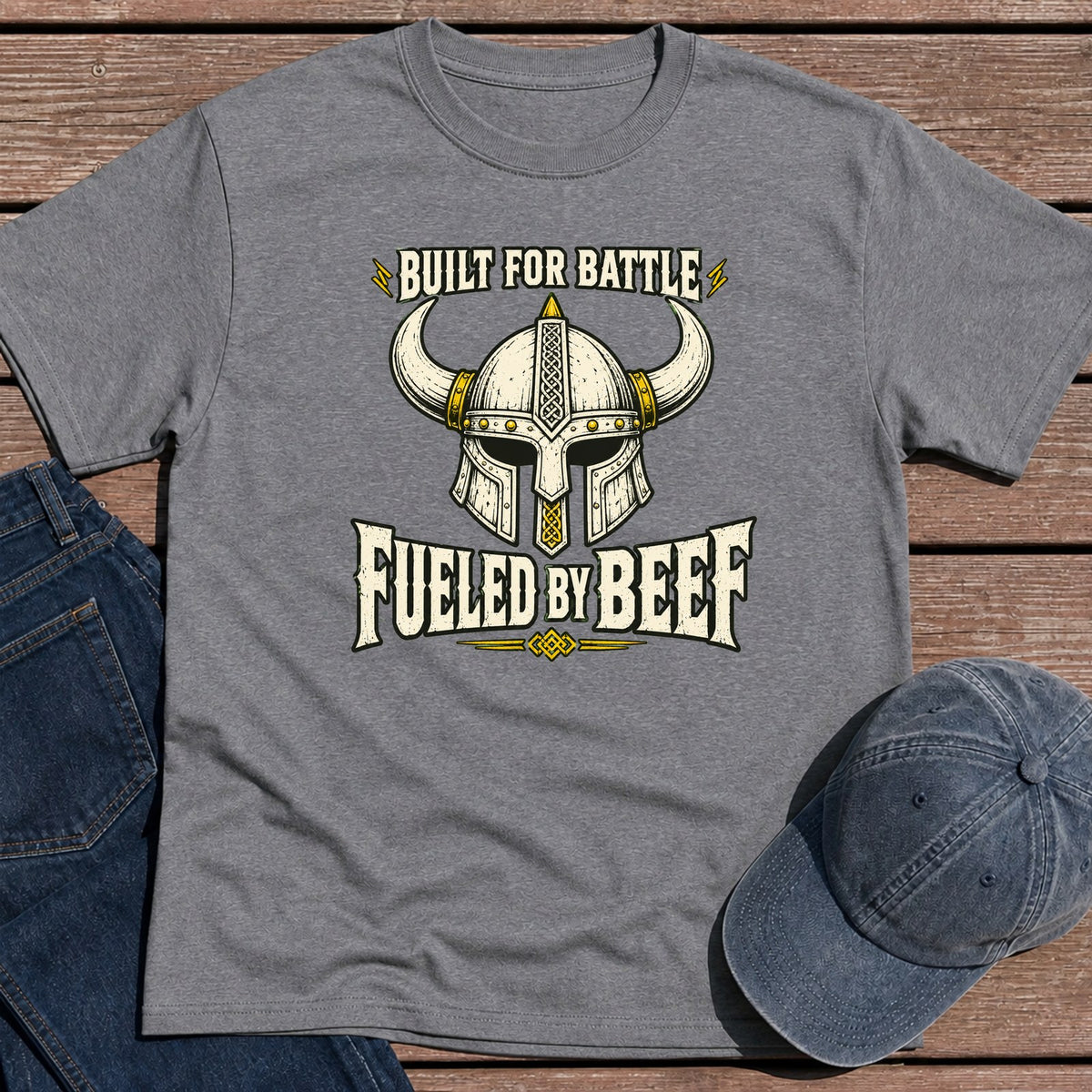 Built for Battle T-Shirt - Tweed