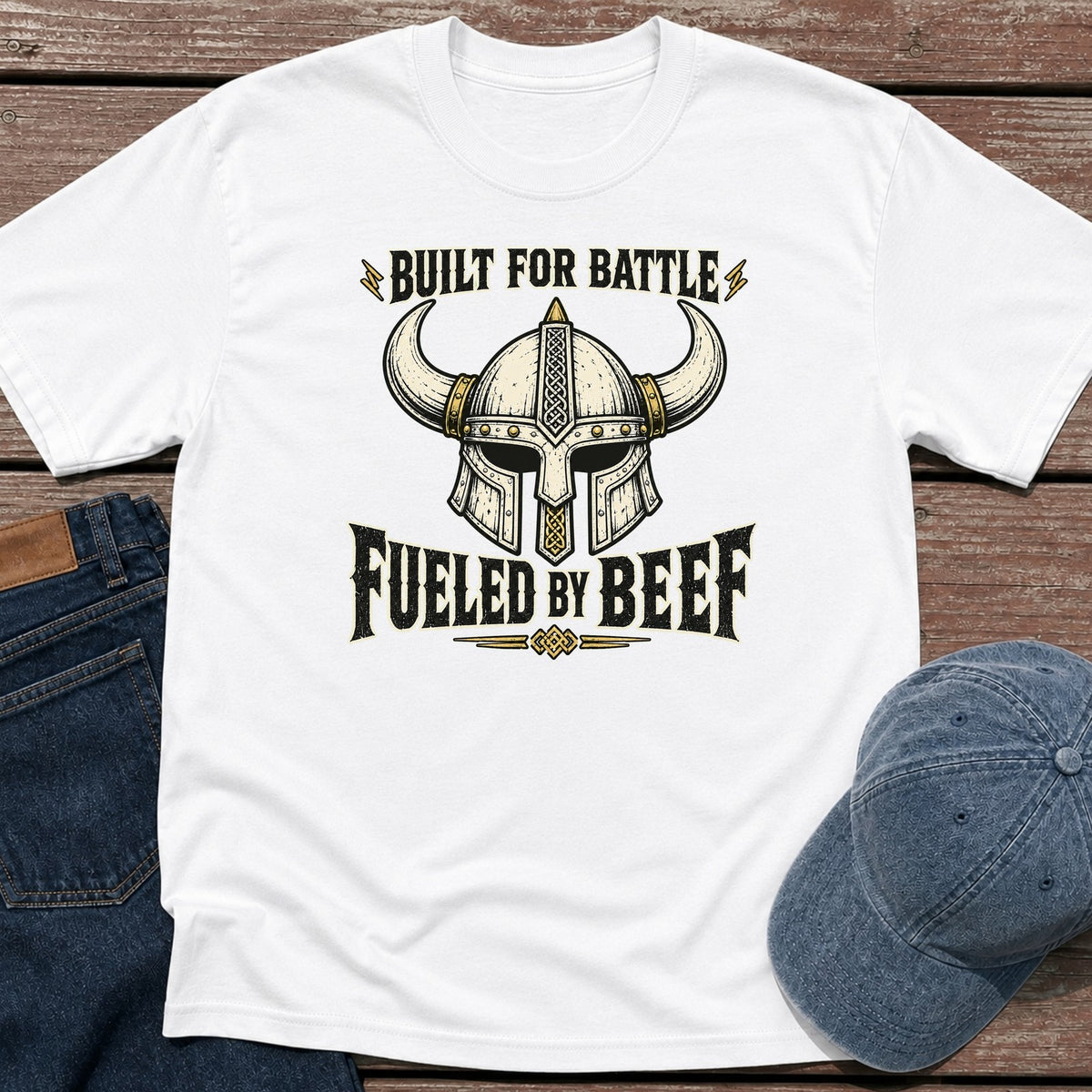 Built for Battle T-Shirt - White