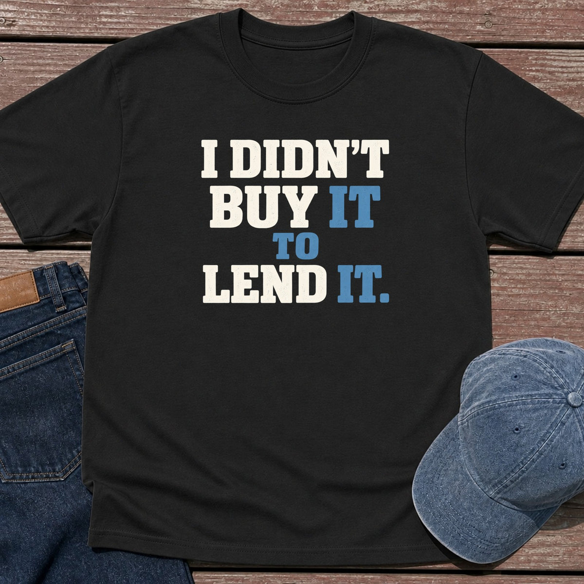 Buy To Lend T-Shirt - Black
