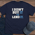 Buy To Lend T-Shirt - Navy