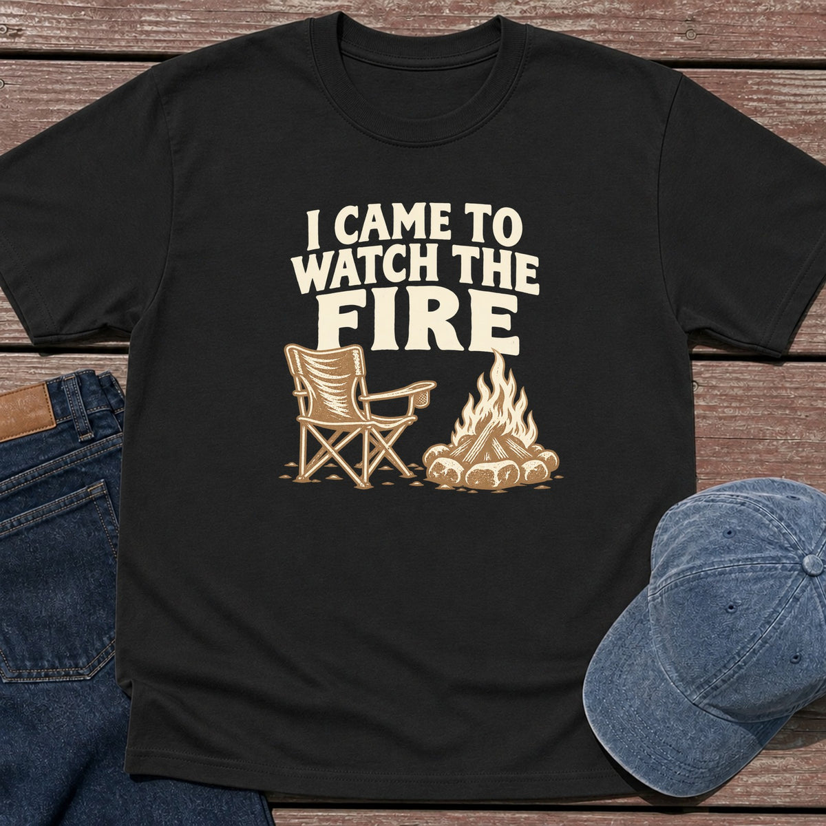 Came To Watch T-Shirt - Black