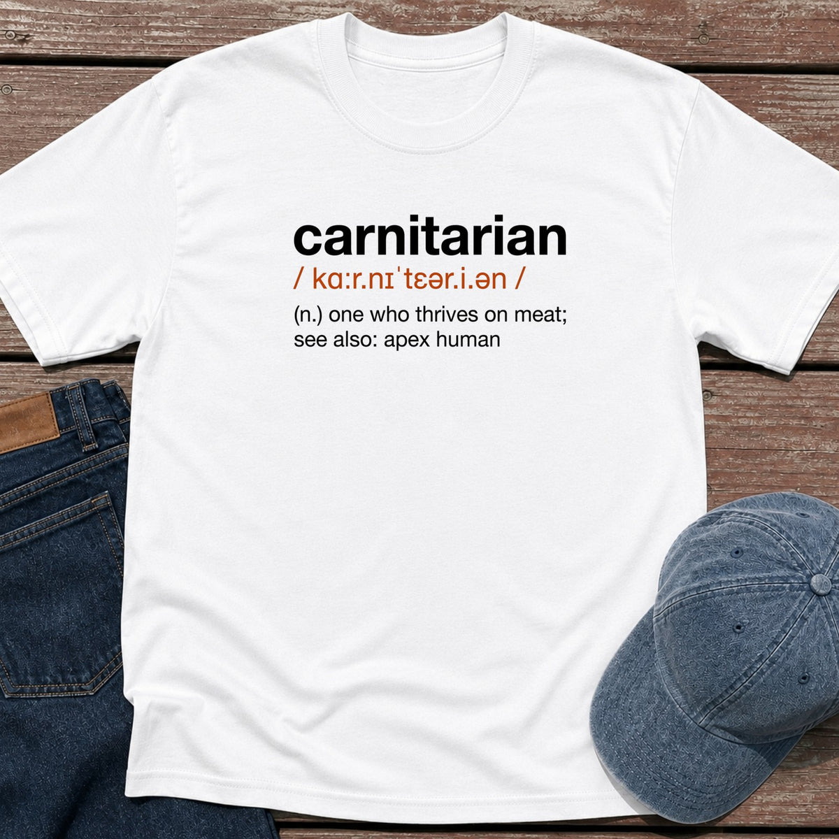 Carnitarian T-Shirt - White