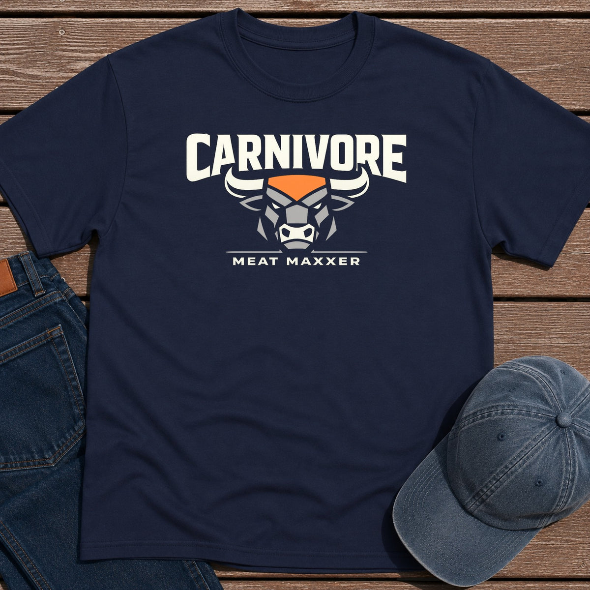 Carnivore T-Shirt - Navy
