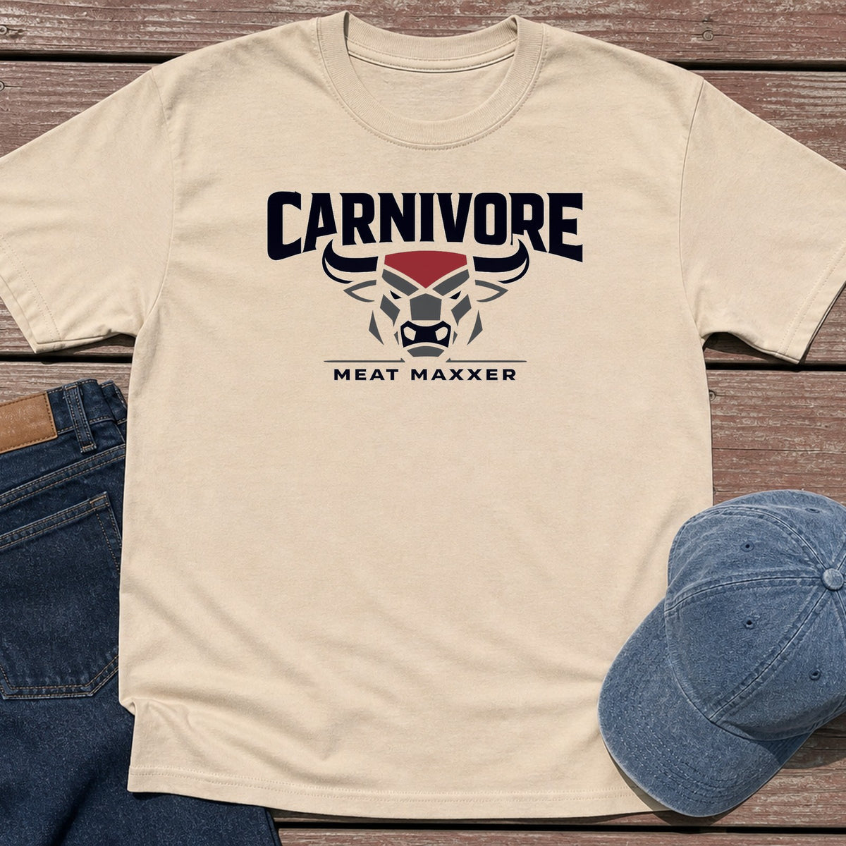 Carnivore T-Shirt - Sand