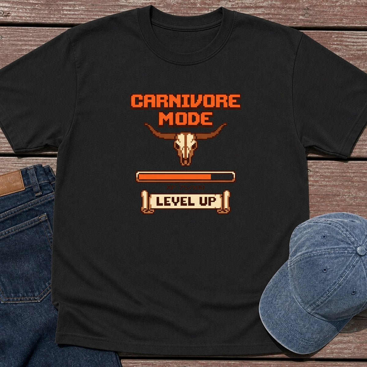 Carnivore Level T-Shirt - Black