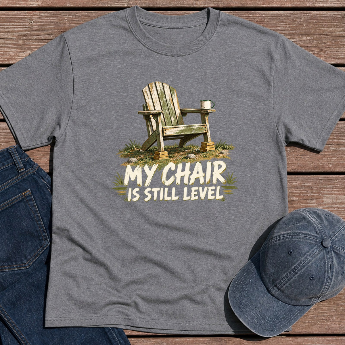 Chair Level T-Shirt - Tweed