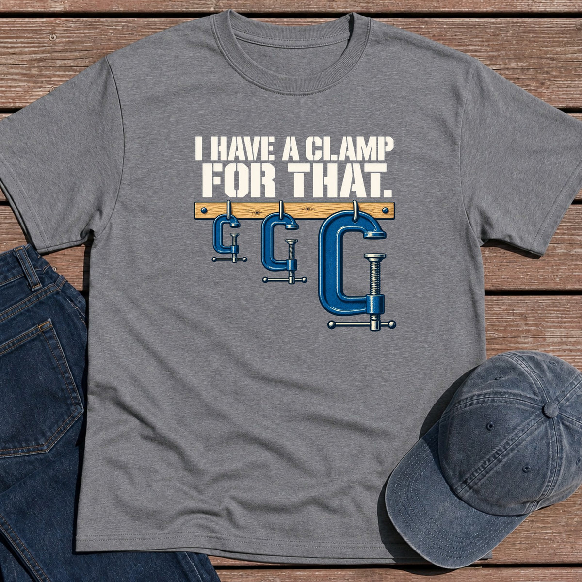 Clamps For All T-Shirt - Tweed