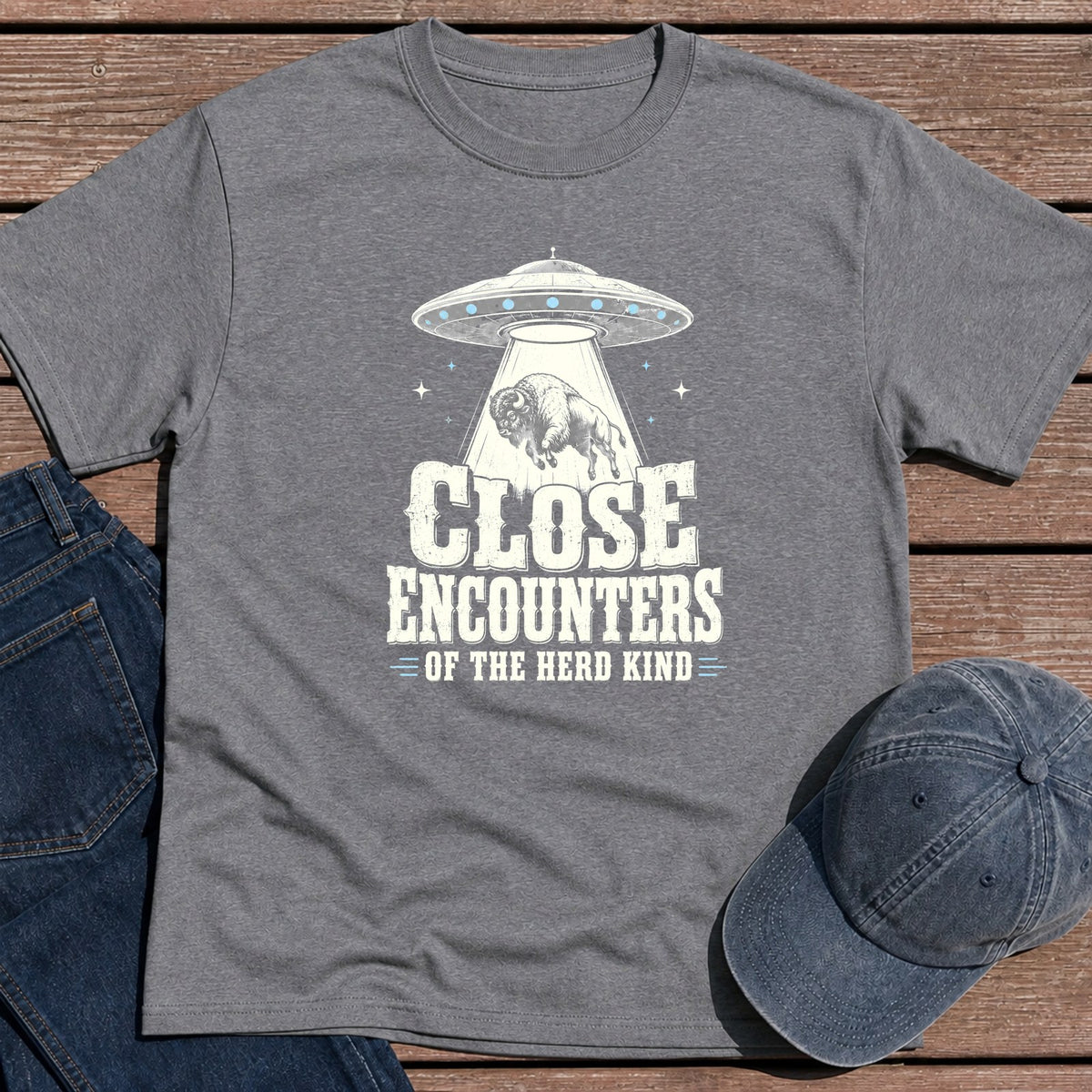Close Encounters T-Shirt - Tweed