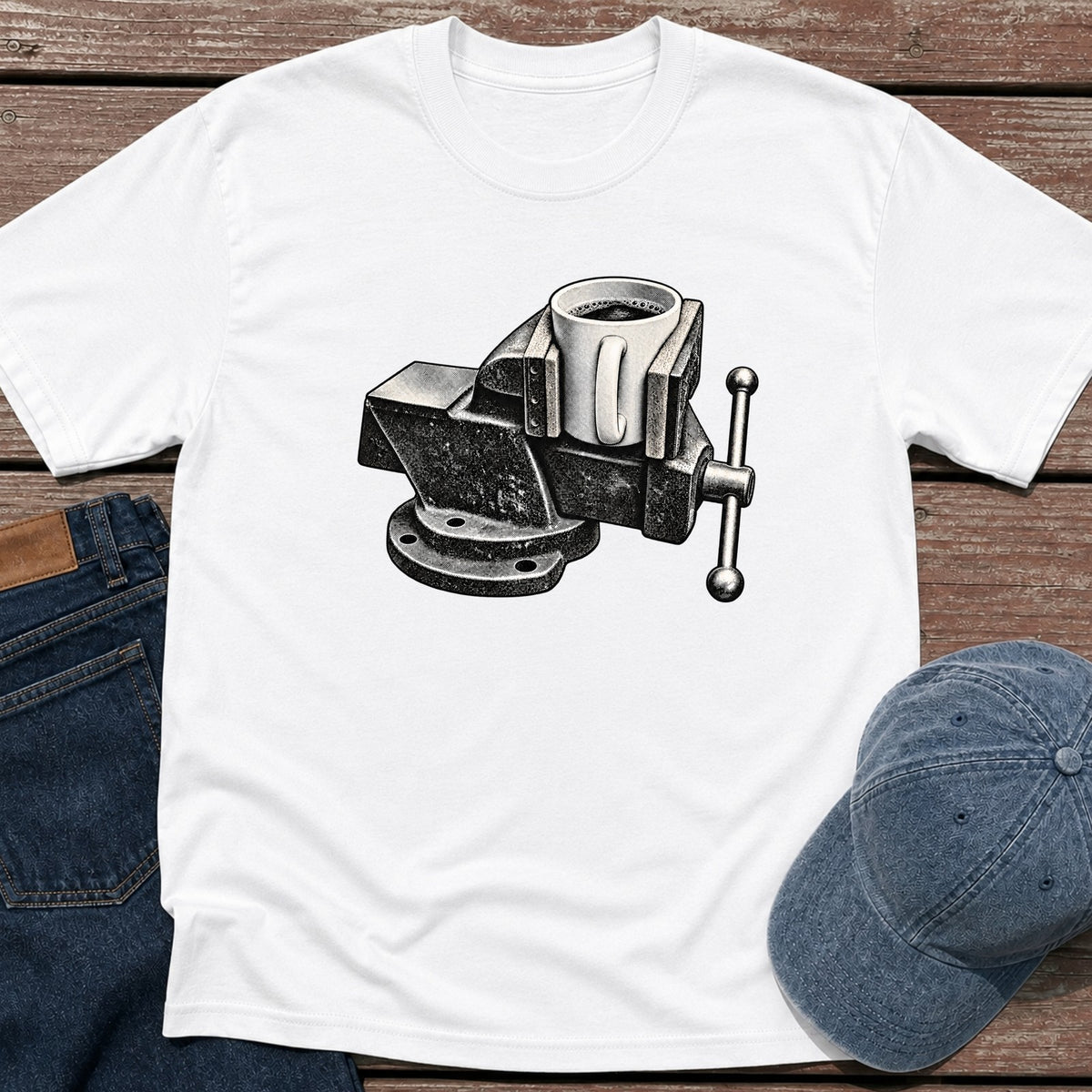 Coffee Vice T-Shirt - White