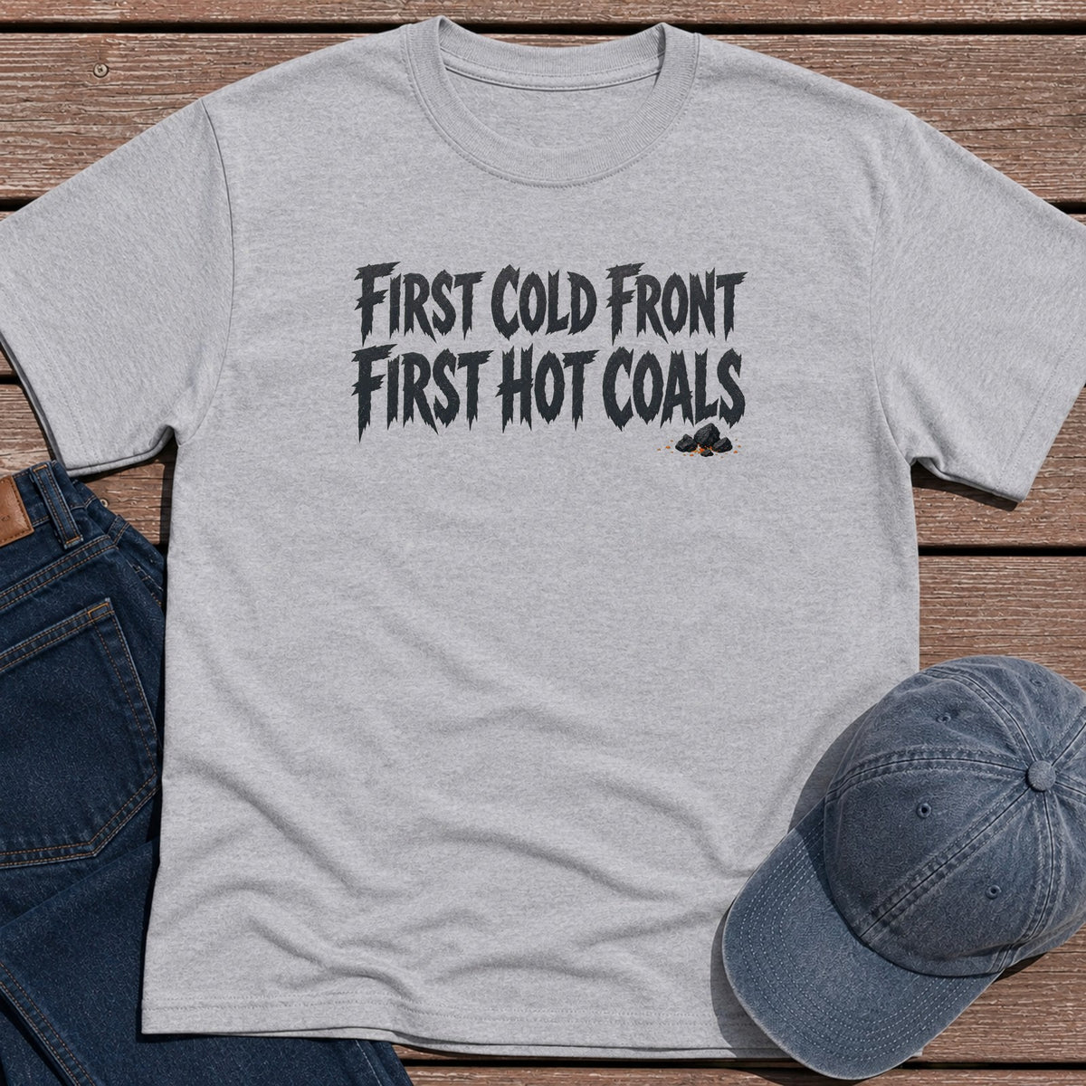 Cold Front T-Shirt - Sport Grey