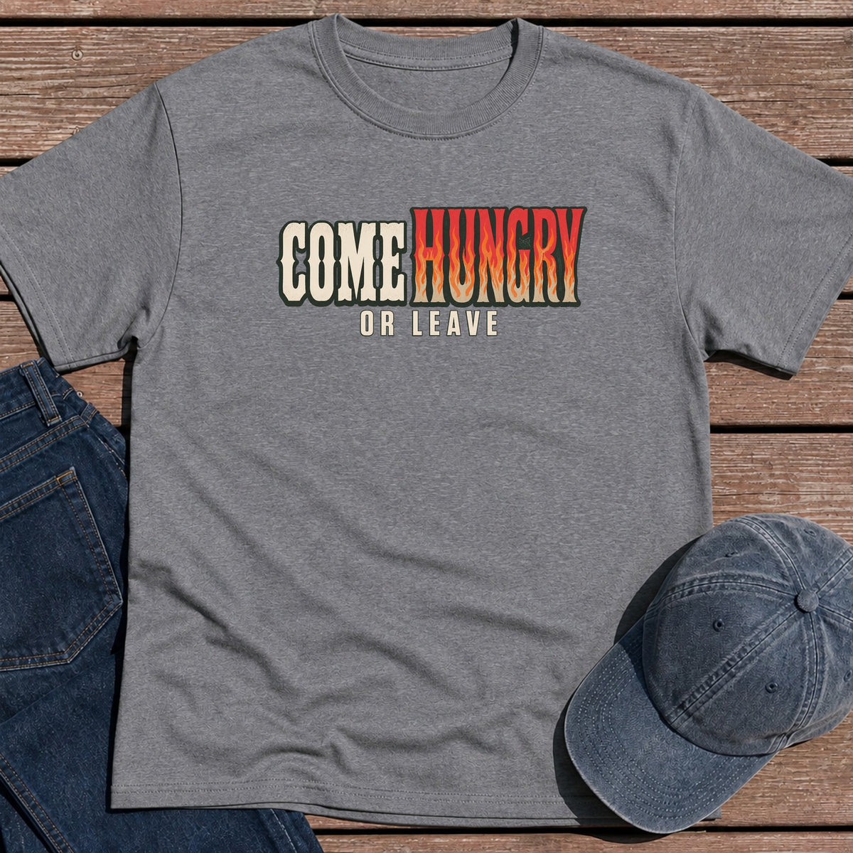 Come Hungry T-Shirt - Tweed