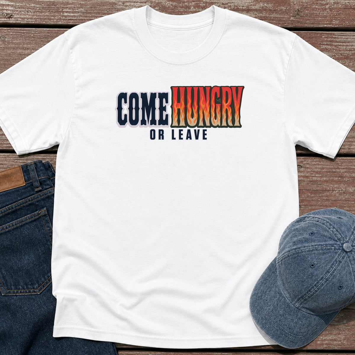 Come Hungry T-Shirt - White