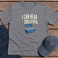 Cooler Open T-Shirt - Tweed