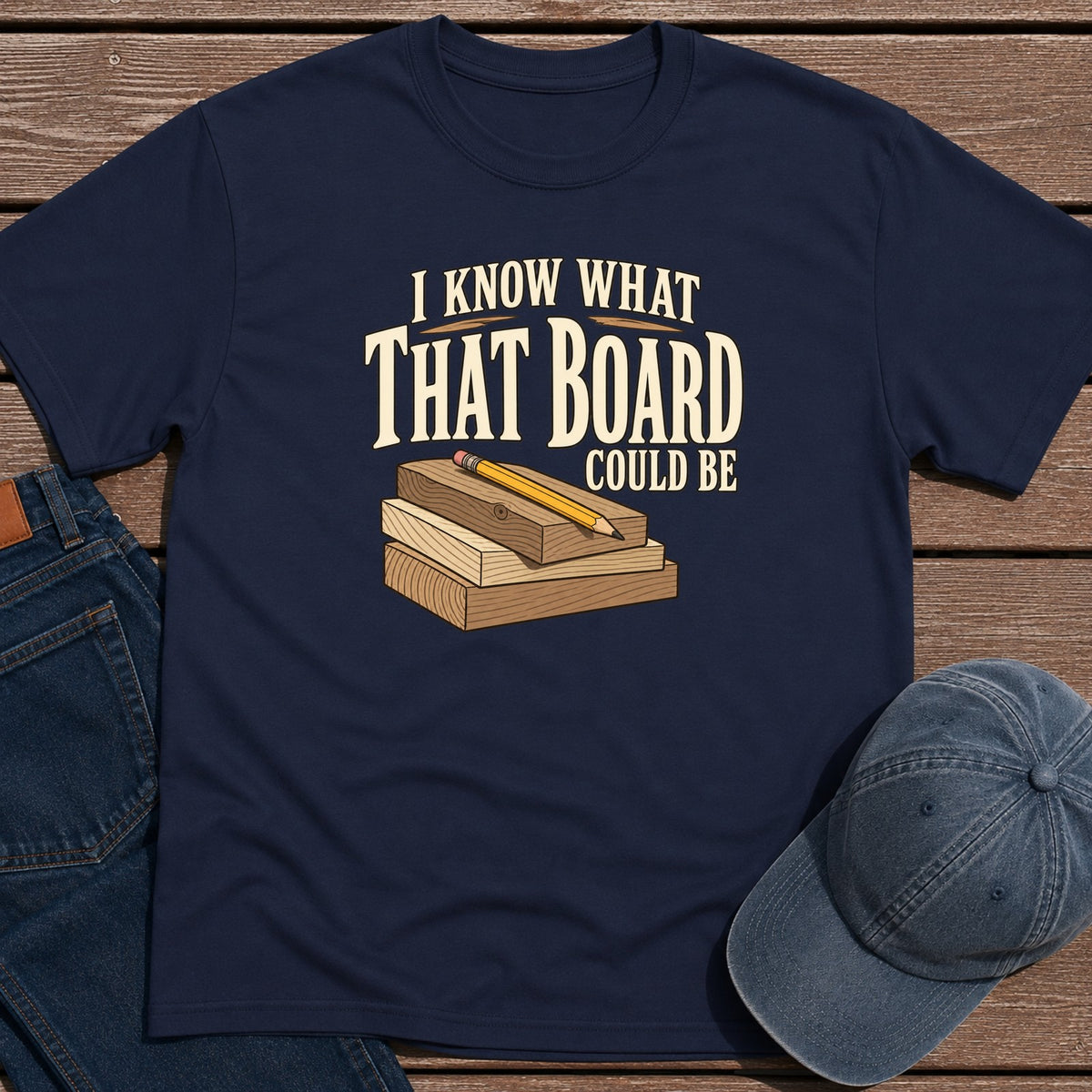Could Be T-Shirt - Navy