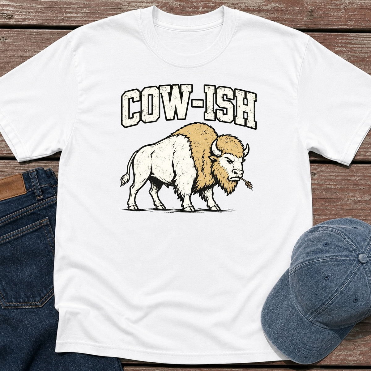 Cow-ish T-Shirt - White